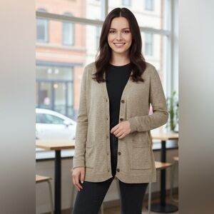 𝅺Eddie Bauer Vintage Button Down Cardigan - Size XL